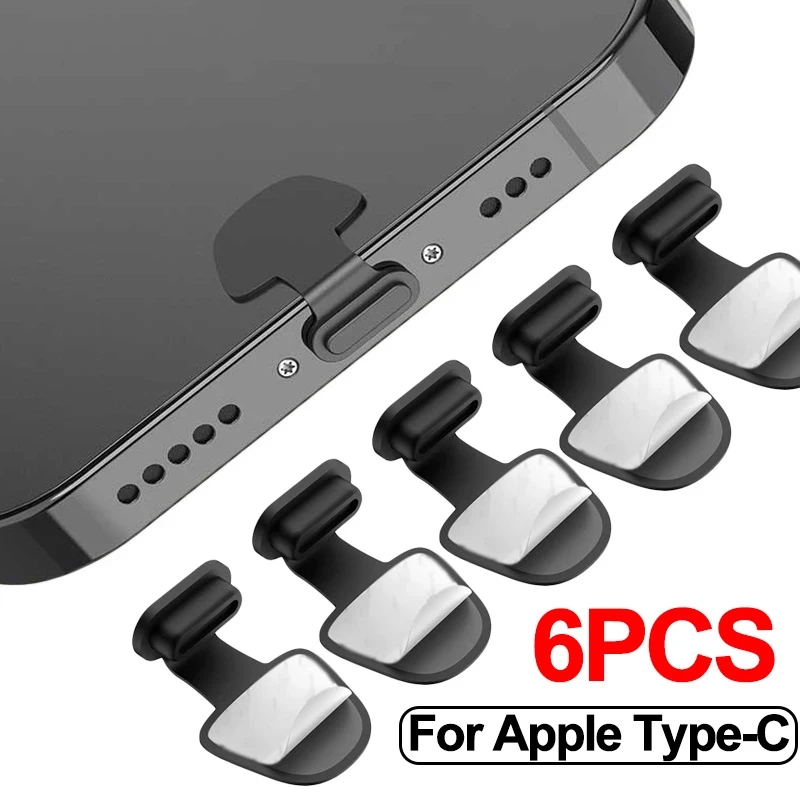 Usb Hub - 1/4/6 قطع من أغطية منافذ الشحن