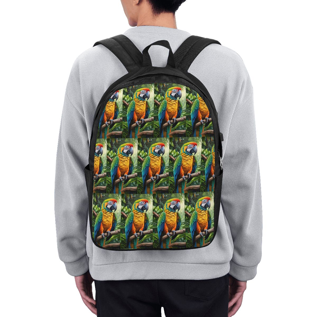 Laptop Bag - حقيبة ظهر لطيفة على شكل ببغاء