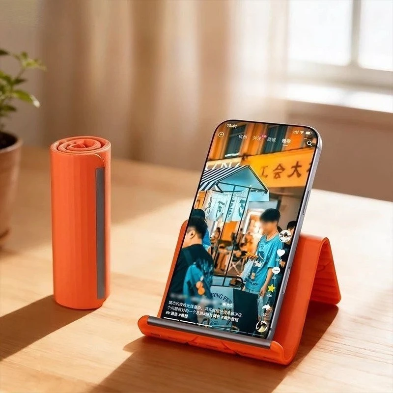 حامل هاتف مكتبي مرن من السيليك - مراجعة Laptop Stand وسعره