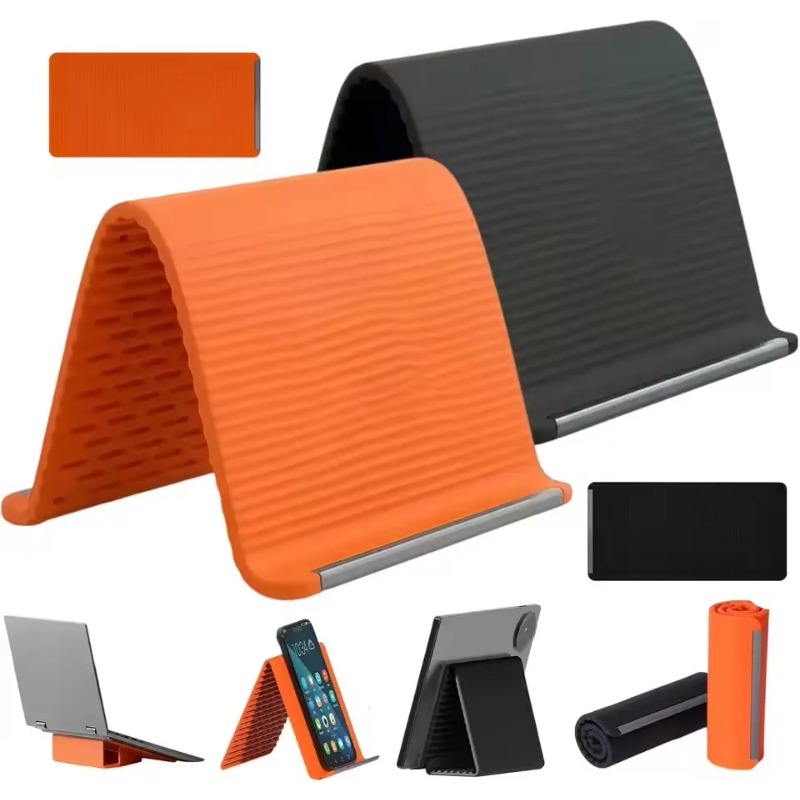 حامل هاتف سيليكون مرن وقابل لل - مراجعة Laptop Stand وسعره