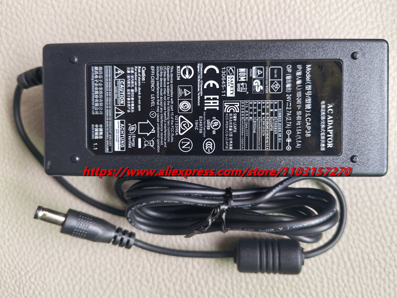 محول طاقة أصلي 24 فولت 2.7 أمب - مراجعة Laptop Charger وسعره
