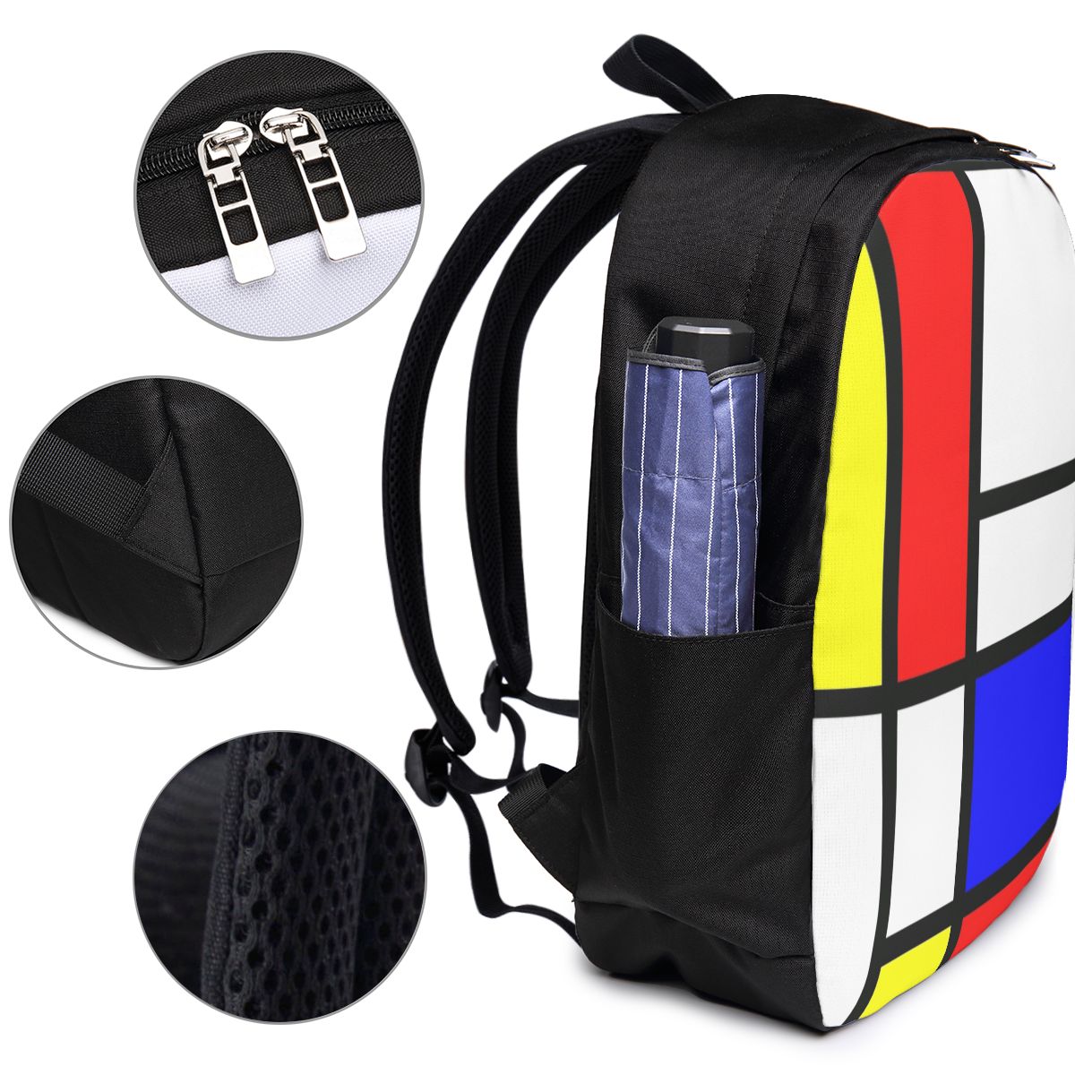 حقيبة ظهر من Piet Mondrian Com - مراجعة Laptop Bag وسعره