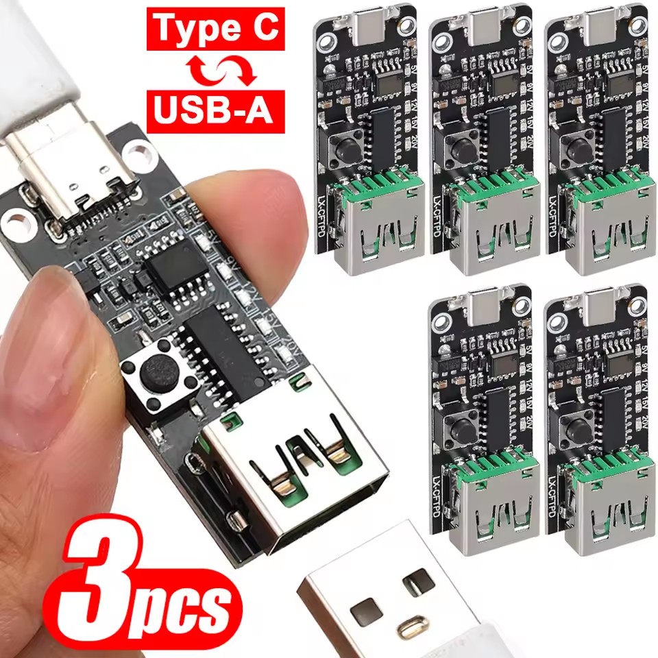 1-3 قطع من لوحة تفعيل USB-C 5A - مراجعة Usb C Hub وسعره