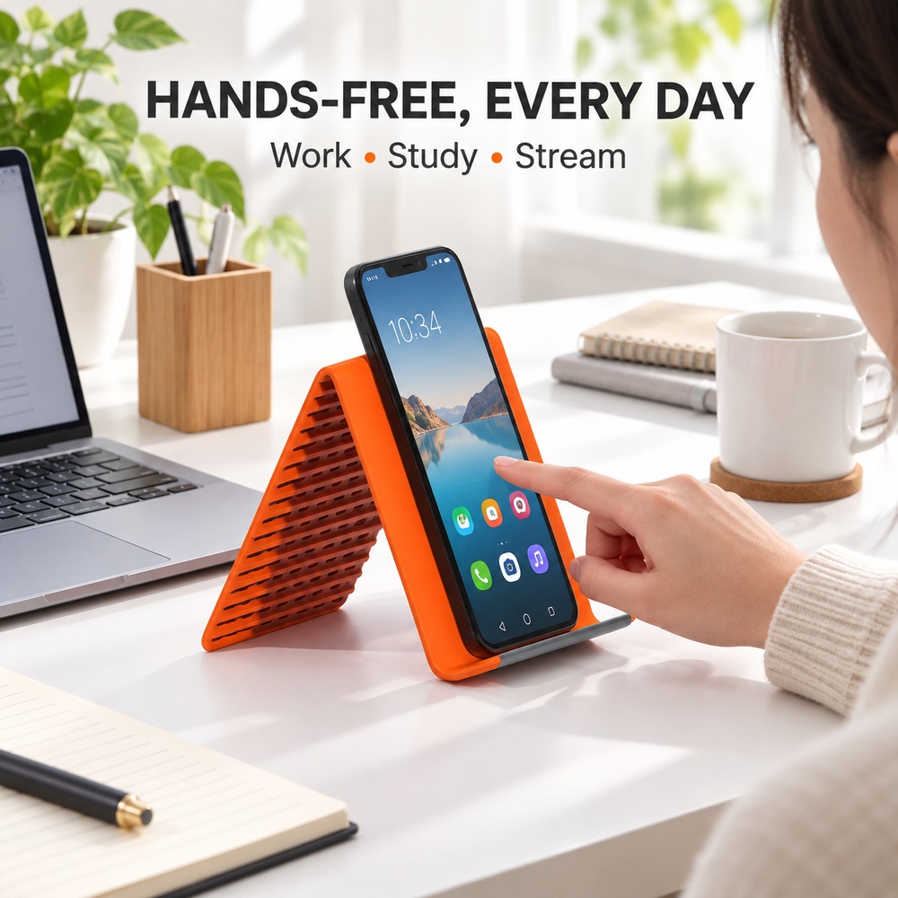 حامل مرن للهاتف والتابلت مصنوع - مراجعة Laptop Stand وسعره