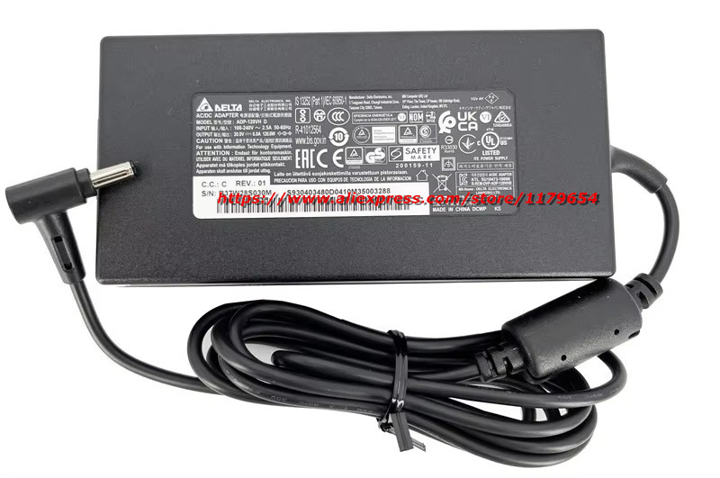 حقيقي دلتا ADP-120VH D 20 فولت - مراجعة Laptop Charger وسعره