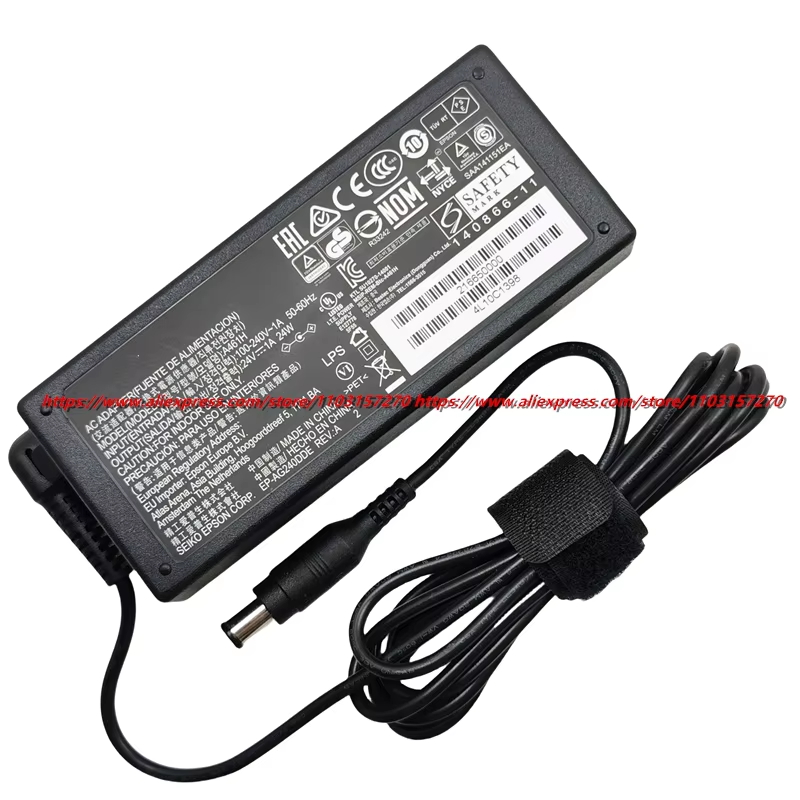 حقيقي A462E 24 فولت 1A 24 واط  - مراجعة Laptop Charger وسعره